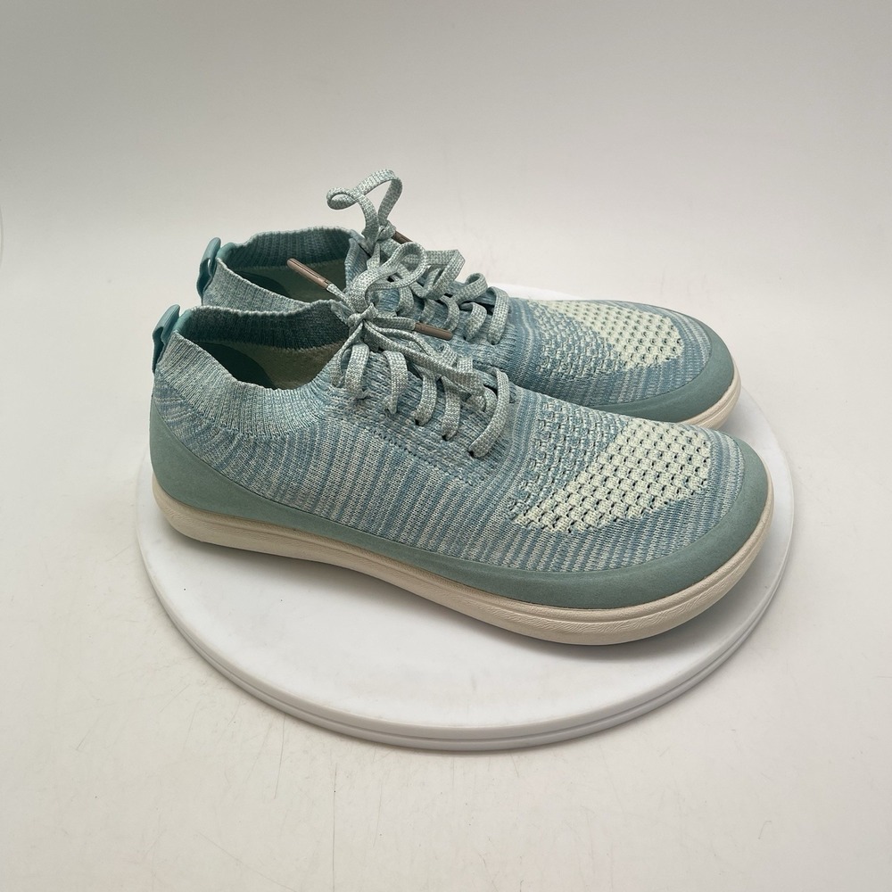 Altra Vali Shoes Womens 7 Blue Knit Athletic Running Gym Sneakers 806772-502